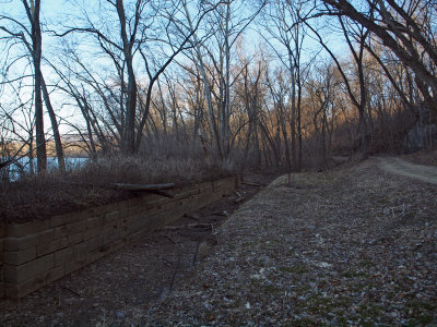 Remains of lock 45