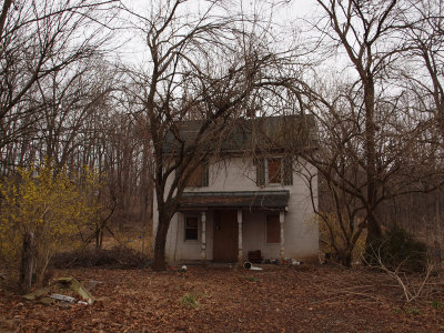 Abandoned home near the canal