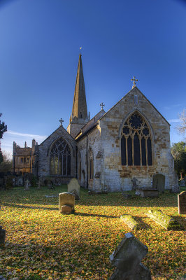 Parish church at Mickleton