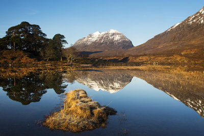 Loch Clair - one hour after sunrise