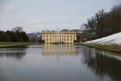 Along lake to house
