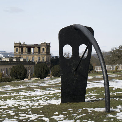 Sculpture and house II