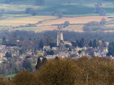 Chipping Camden from Broadway Tower