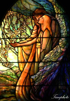 Guiding Angel, c.1890 by Tiffany