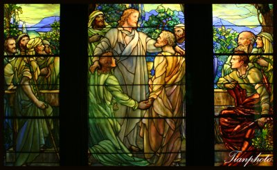 Stained Glass Window by Tiffany