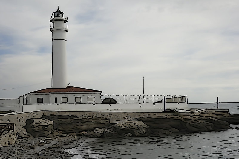 torrox costa lighthouse - using the in camera illustration feature
