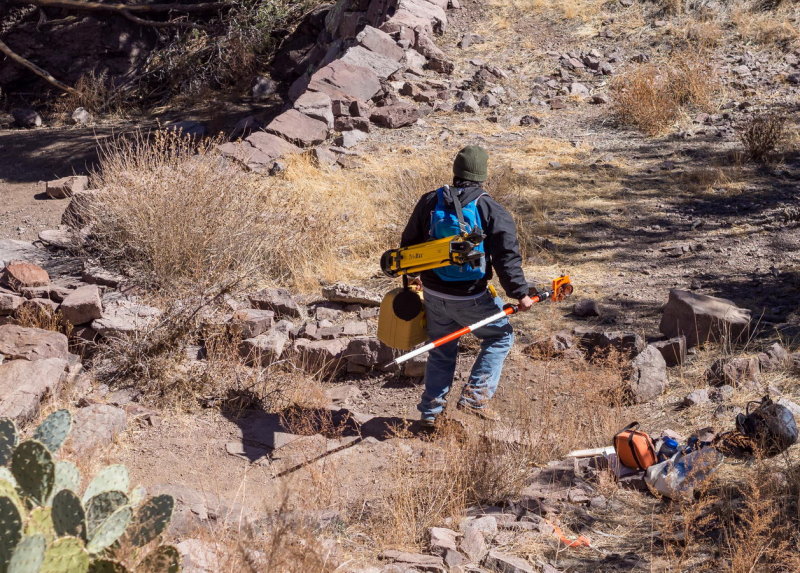 Setting up a total station, Chris Diaz - Step 1