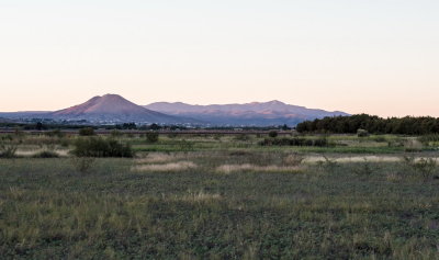 Picacho Peak from Mesilla Valley Park