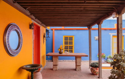 Interior Courtyard of Don Rafael Bermudez House (second half of 19th century, now renovated)