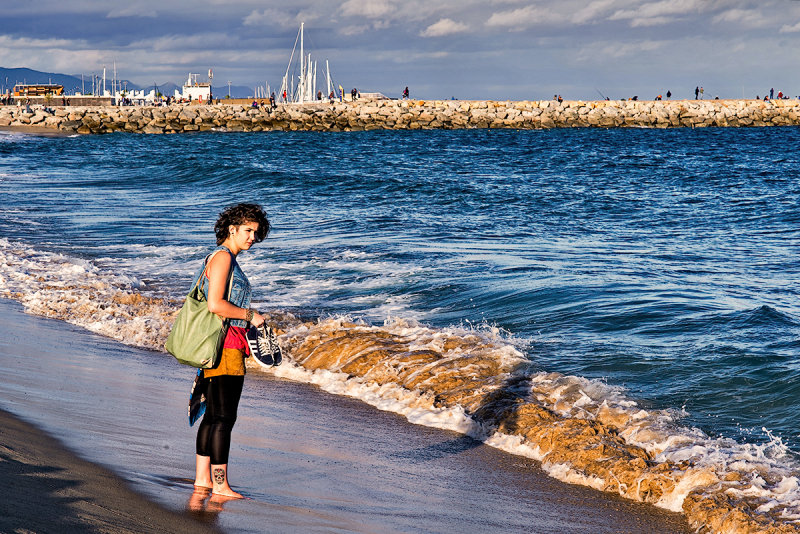  La Platja de Sant Sebastia 