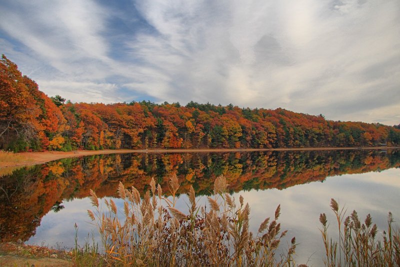 Moreau Lake in HDR<BR>October 23, 2012