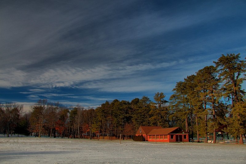 Park in HDR<BR>January 23, 2013