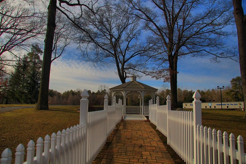 Gazebo in HDR<BR>February 7, 2013