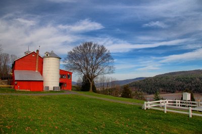 Schoharie Valley in HDR<BR>November 12, 2012
