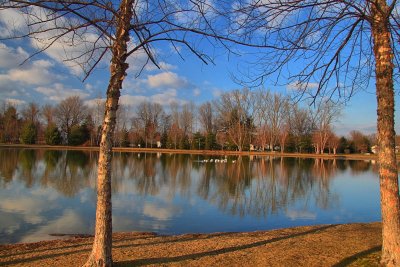 Crossings Pond in HDRDecember 13, 2012