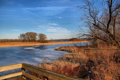 Mohawk River in HDR<BR>January 14, 2013