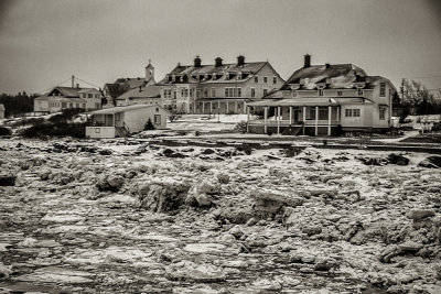 LA POINTE AUX ORIGNAUX EN HIVER