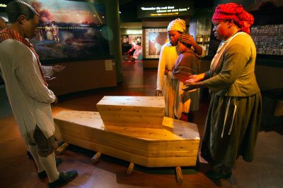 African slaves burial site