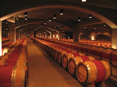 wine cellar in napa