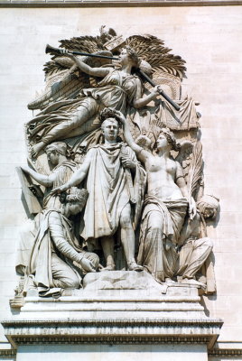 Arc de triomphe de Paris (ct gauche) 130