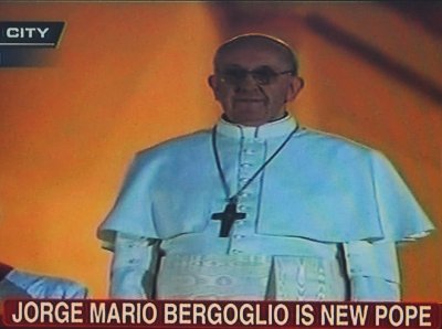OUR NEW POPE . . . 