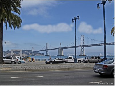 THE S.F.-OAKLAND BAY BRIDGE