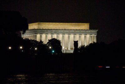 Lincoln Memorial by Night