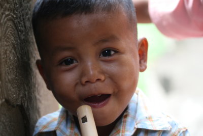 Happy Angkor kid