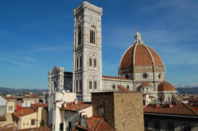 Florence, view from balcony