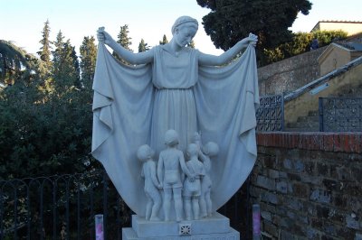 Florence, at the cemetery