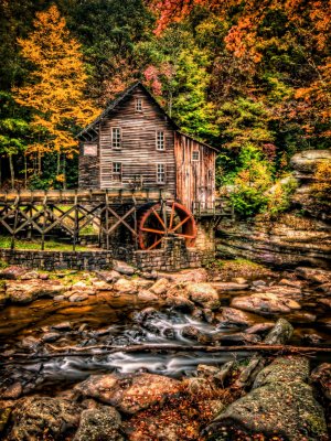 Old Mill and Stream