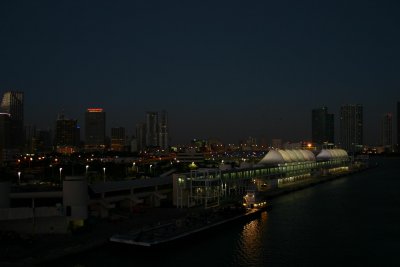Docking the Port of Miami