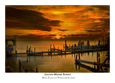 Laguna Madre Sunset fishing pier HDR16X20---.jpg
