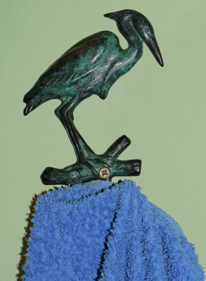Heron Hook for Hand towels