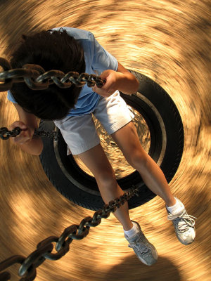 1st  Tire Swing Fun  by b.c.