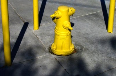 yellow hydrant*