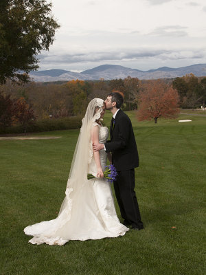 Kimberly & Daniel Kenis, October 27, 2012 -- Farmington Country Club -- Charlottesville, VA