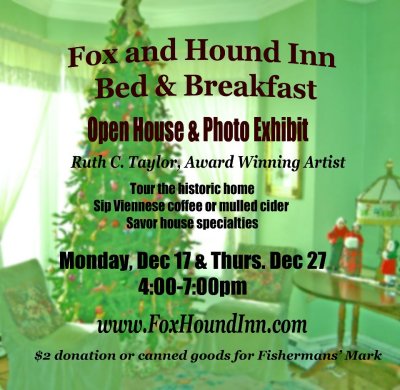 Fox and Hound Bed and Breakfast December 2012