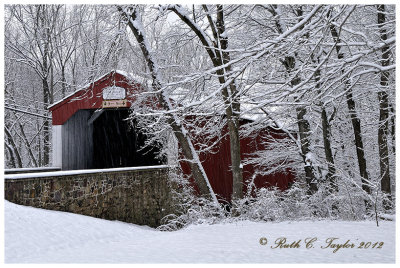 Bucks County PA Covered Bridges Through the Seasons