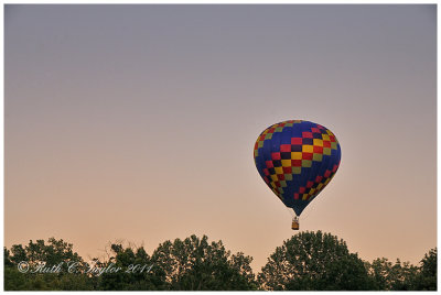 Balloon at Sunset, Perkasie