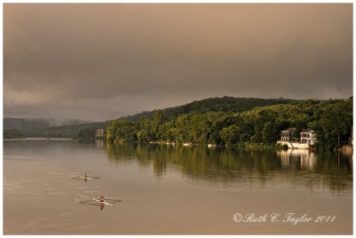 Morning on the Delaware River, New Hope