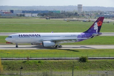 Hawaiian Airbus A330-200 N391HA Delivery flight