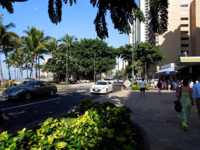 The Waikiki Strip - Kalakaua Ave