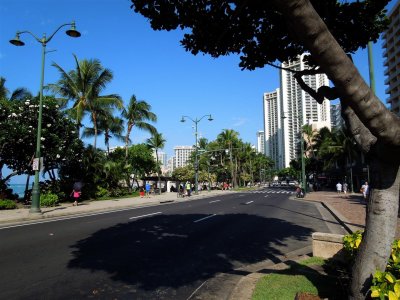 The Waikiki Strip - Kalakaua Ave