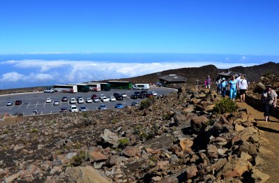 Parking above the clouds