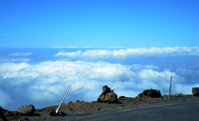 Precarious curve on the descent