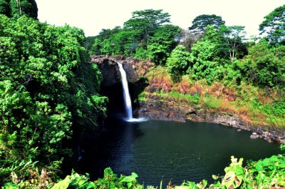 Rainbow Falls in Hilo