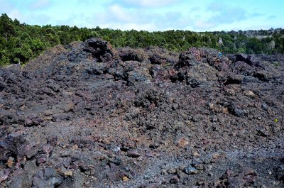 Kilauea lava flow from 1974 eruption