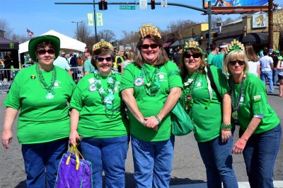 Havin' fun at St. Pat's in Five Points