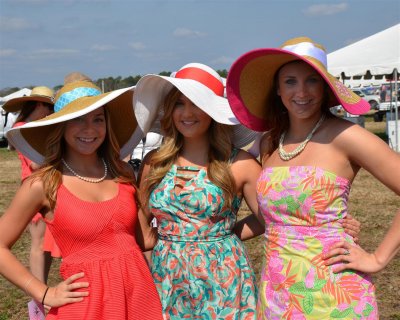 Big hats and sun dresses - check